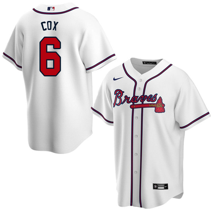 Nike Men #6 Bobby Cox Atlanta Braves Baseball Jerseys Sale-White